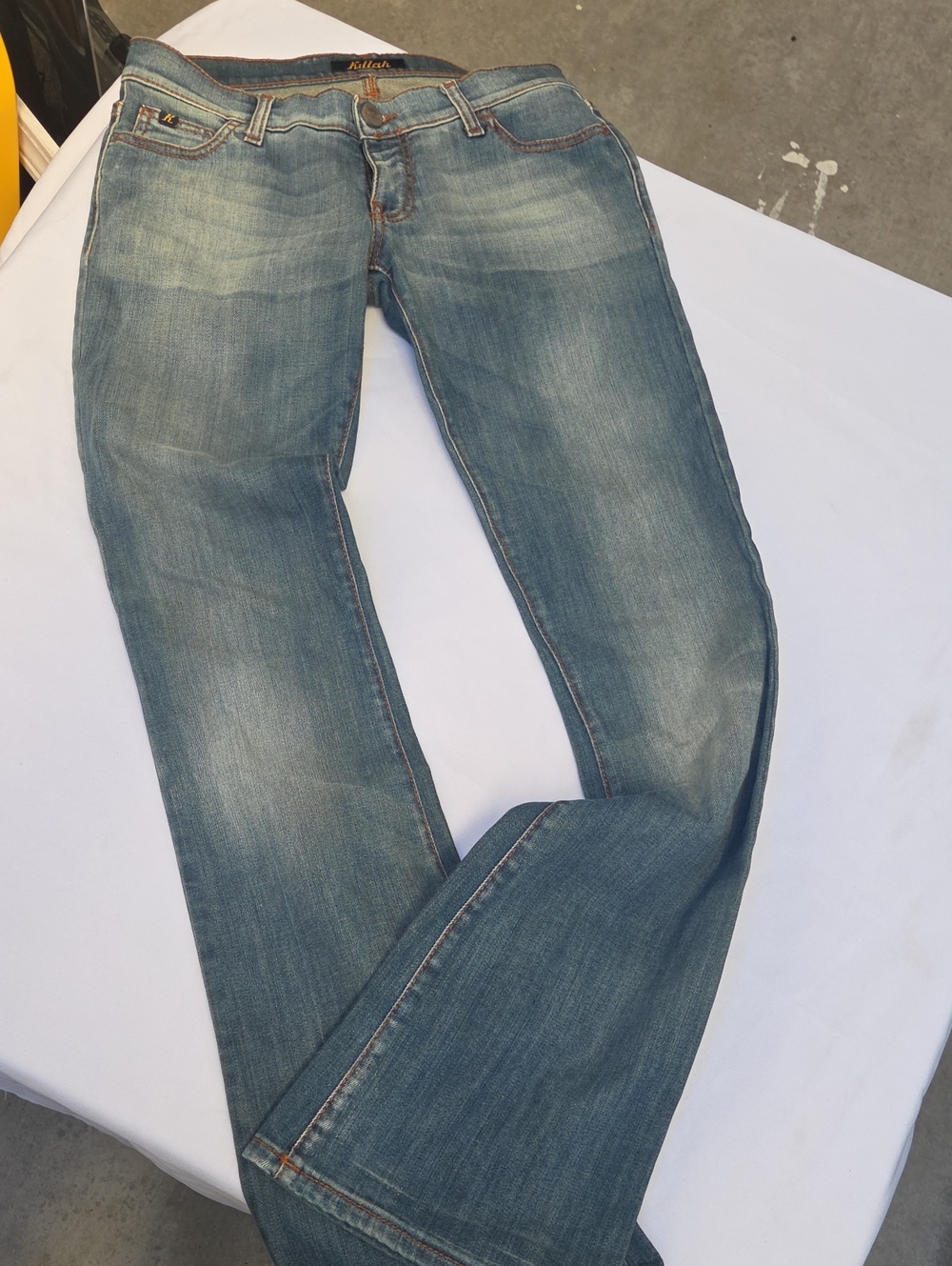 KUT from the Kloth Women's Bootcut Jeans - Light Blue